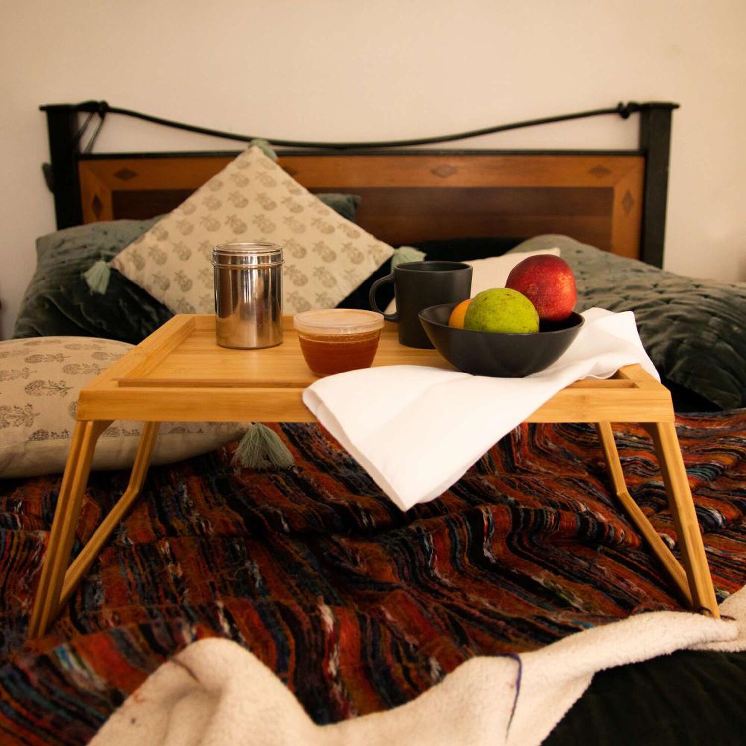 Bandeja Bamboo Plegable Deco Express image number 4.0