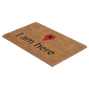 Alfombra Idetex Limpiapies Here / 75x45 Cm