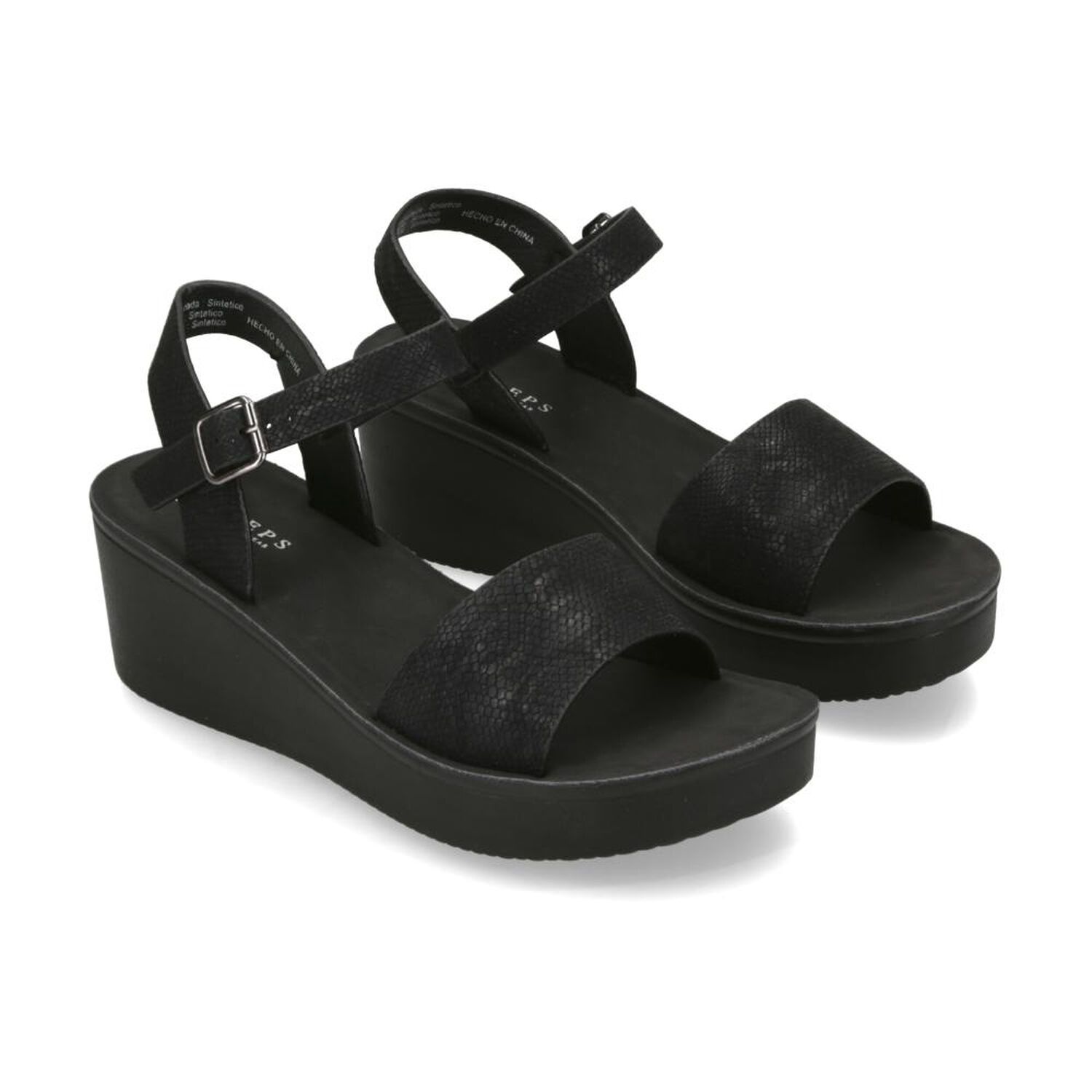 Sandalia Mujer Geeps Black image number 1.0