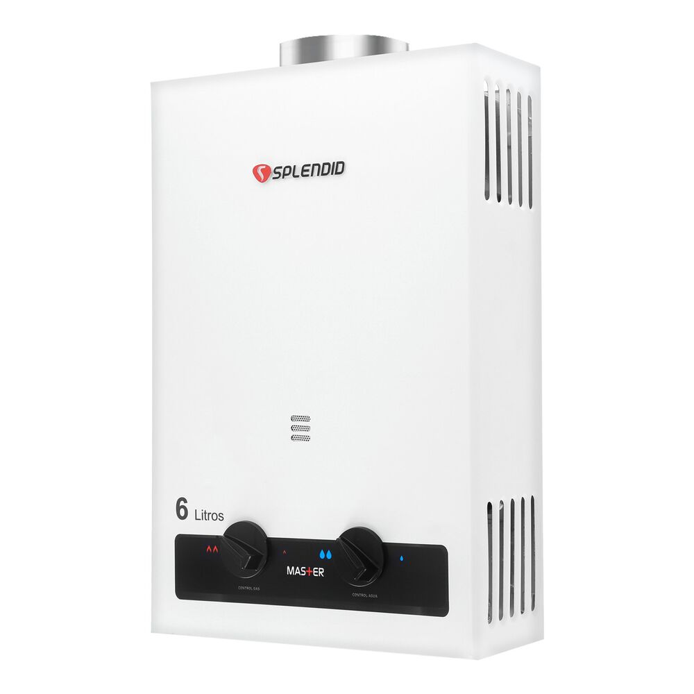 Calefont 6 Litros Gas Licuado Tiro Natural Splendid image number 1.0