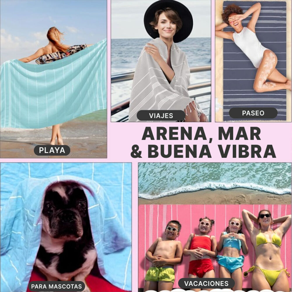 Toalla Turca Senay Azul image number 7.0