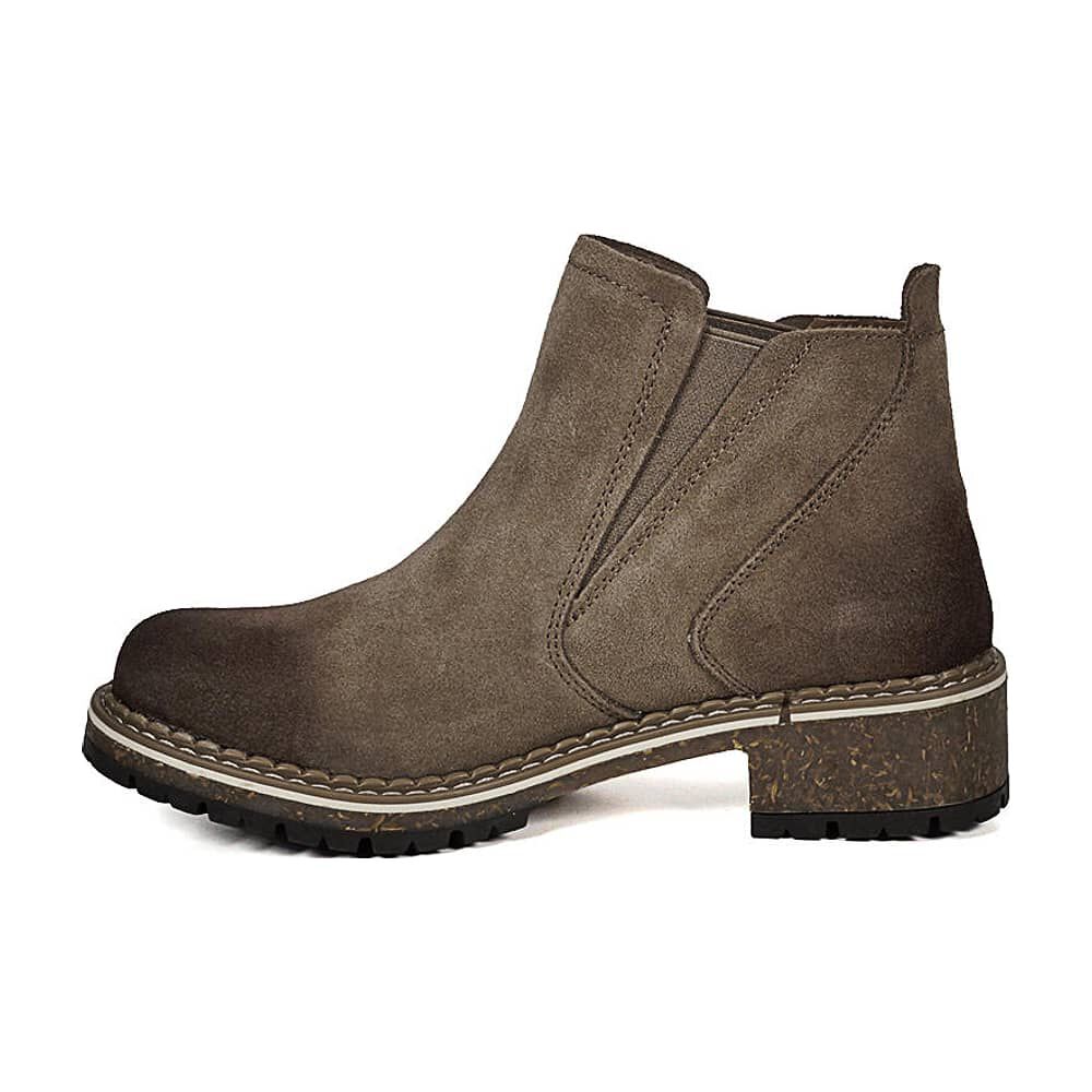 Bot&iacute;n Cuero Reno Reyk Taupe image number 4.0