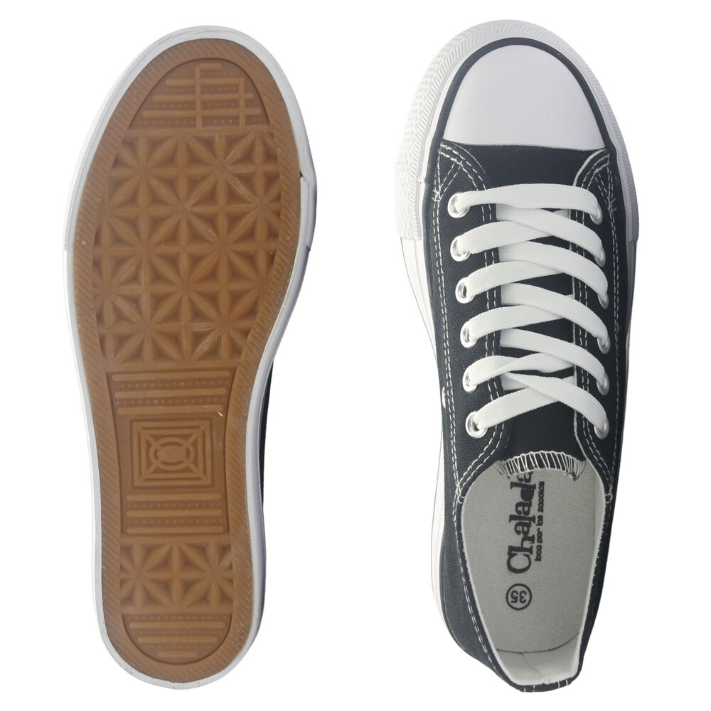 Zapatilla Mujer Chalada Cruni-1 Negro Urbano image number 6.0