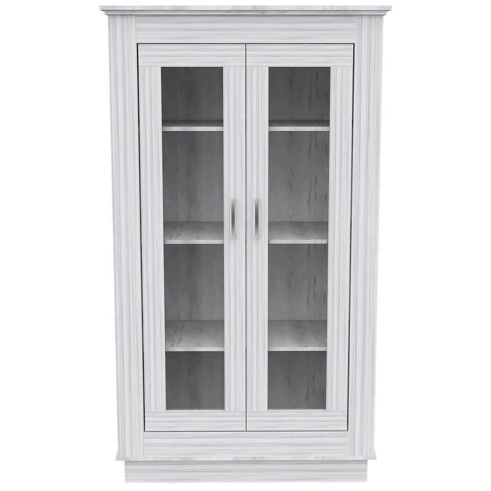Vitrina 2 Puertas 3 Estantes Fm-005b Blanco image number 2.0