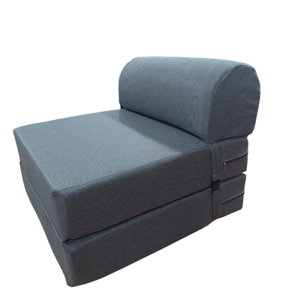 Sofa Cama Espuma Grey 190x75x18 Full image number 3.0