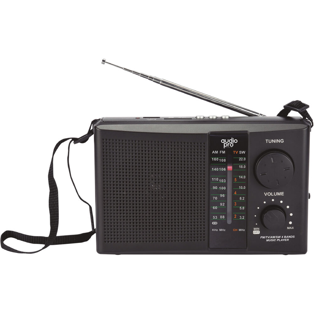 Radio Portátil Am/fm Estilo Retro Recargable - Ps image number 0.0