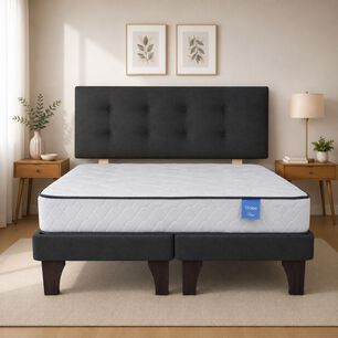 Cama Europea 2 Plazas 190 Rest Respaldo Berna