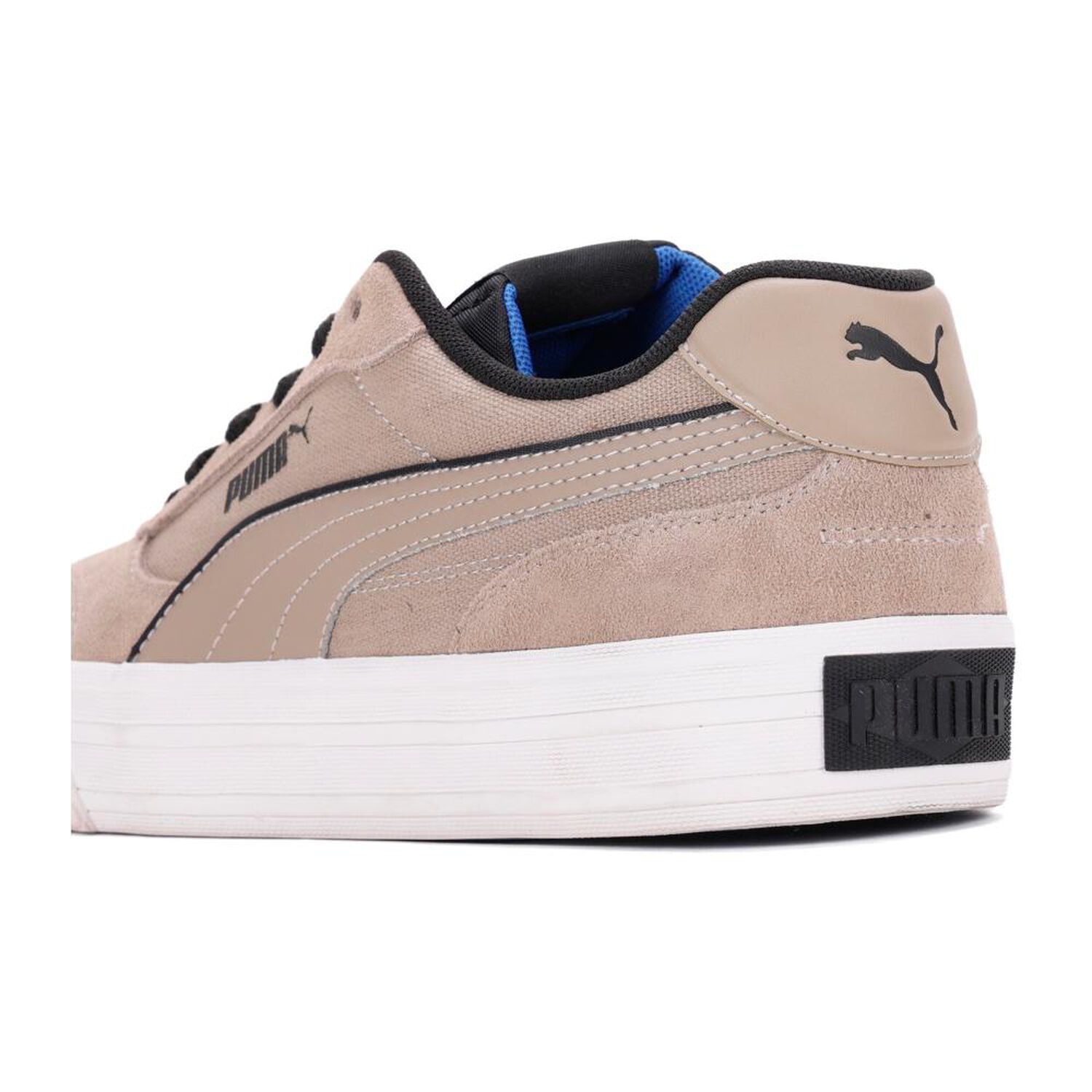 Zapatilla Urbana Hombre Puma Court Classic Beige image number 3.0