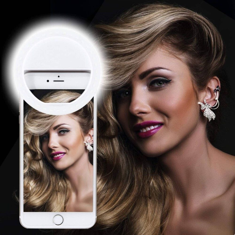 Aro Anillo De Luz Recargable Para Smartphone De Alto Brillo image number 1.0