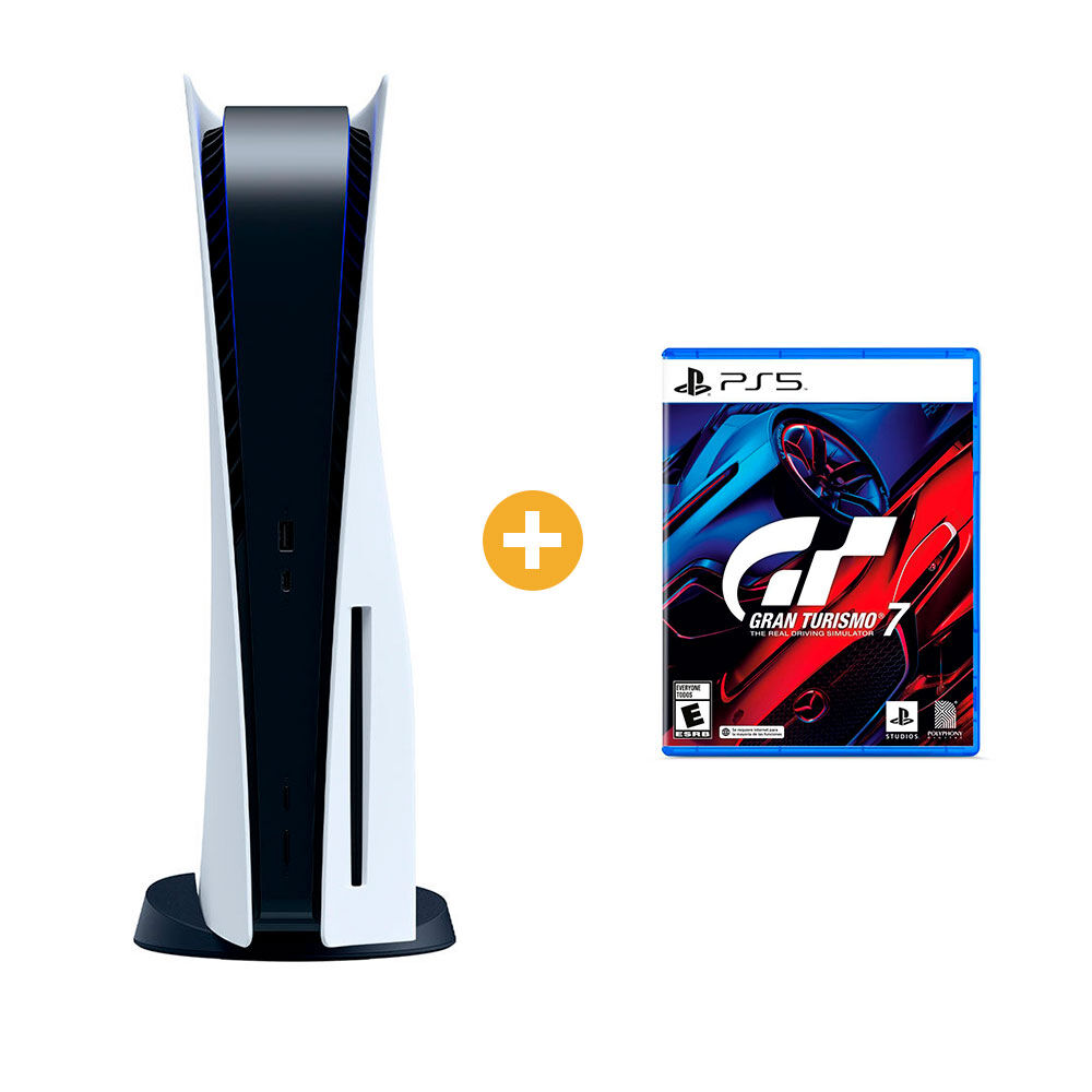 Consola Sony Playstation 5 + Juego Playstation 5 Sony Gran Turismo 7 image number 0.0