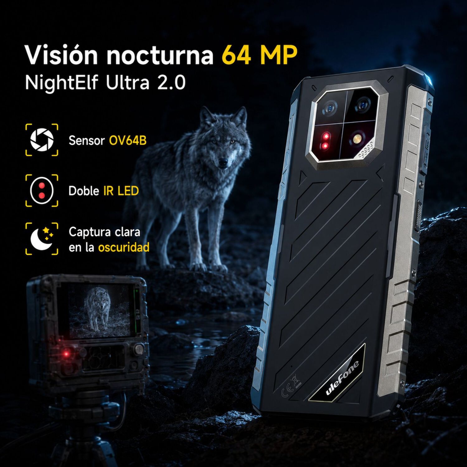 Ulefone Armor 22 Pro Esim Celular Rugged 8gb 128gb Delgado image number 4.0