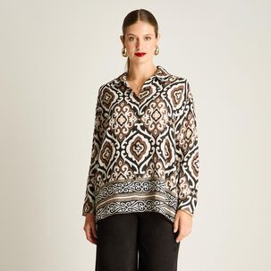 Blusa Manga Larga Mujer Lorenzo Di Pontti