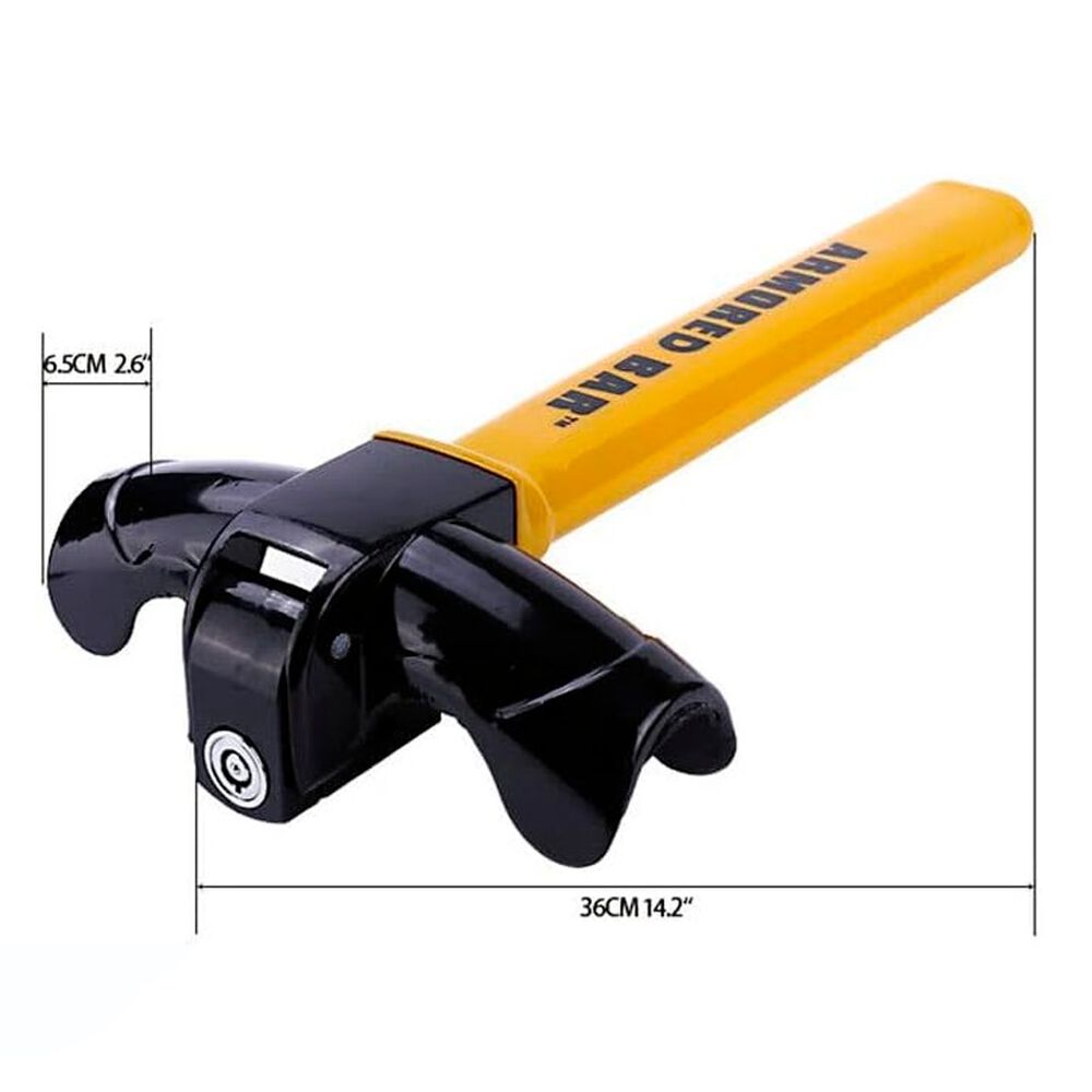 Bloqueo De Volante Tipo T Seguridad Para Automóviles image number 1.0