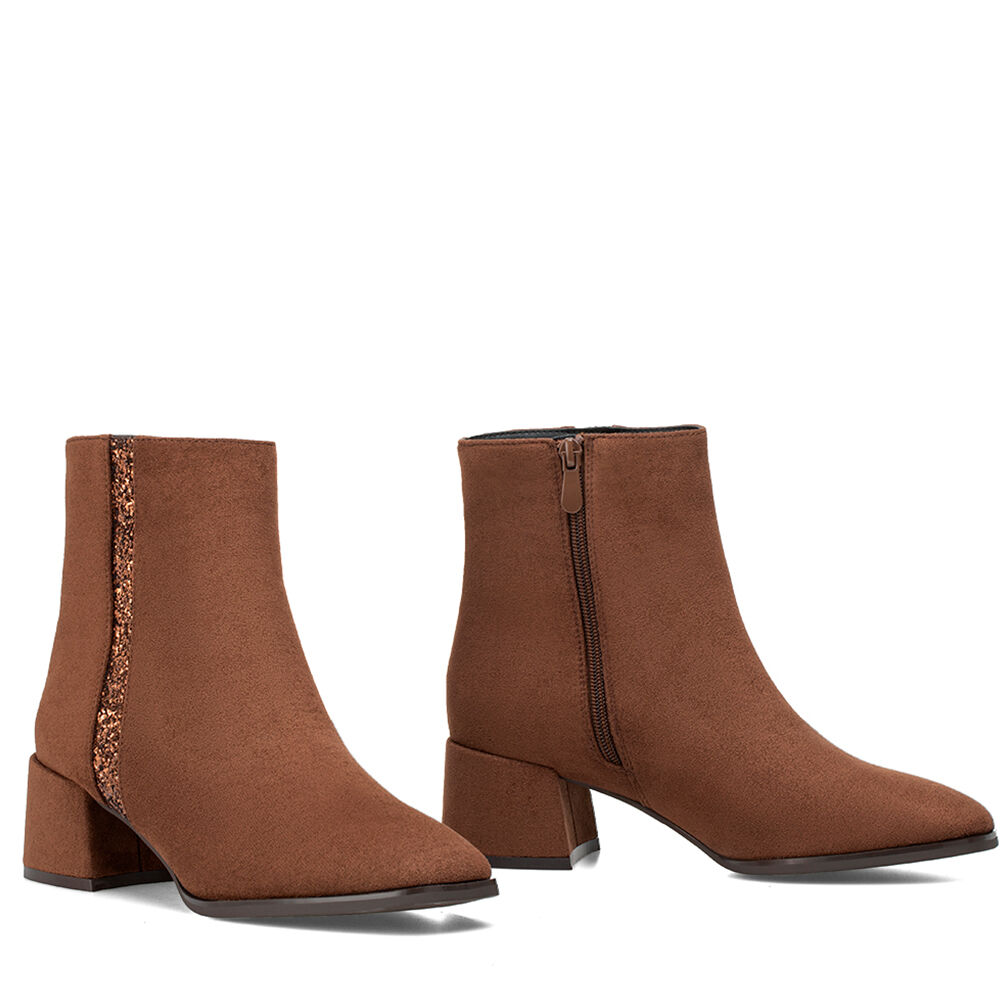 Botin Mujer Lola Marrón Weide image number 4.0