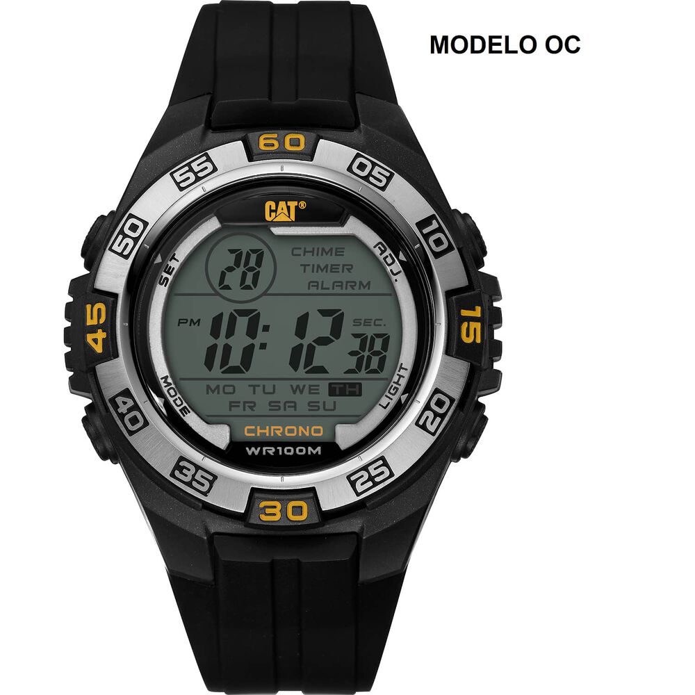 Correa Pulsera Cat Hombre Oc-21 Negro image number 2.0