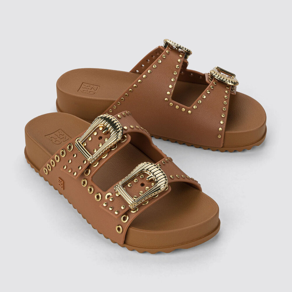 Sandalia Mujer Beige Hold Ad Zaxy image number 1.0