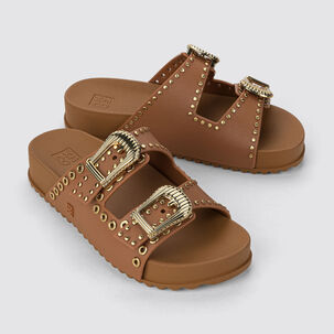 Sandalia Mujer Beige Hold Ad Zaxy