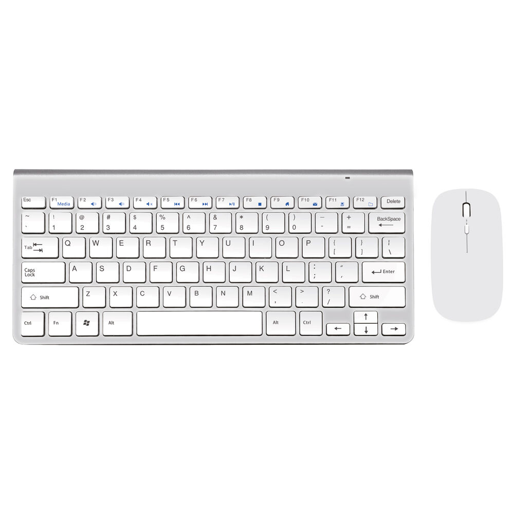 Kit Teclado Y Mouse Inalámbrico Blanco Levo image number 0.0
