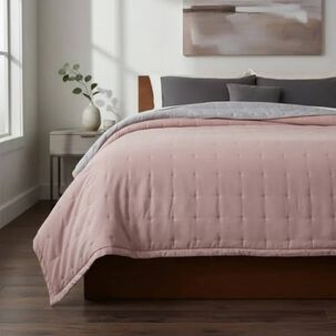 Cubrecama De Algod&oacute;n Bordado 2 Plazas