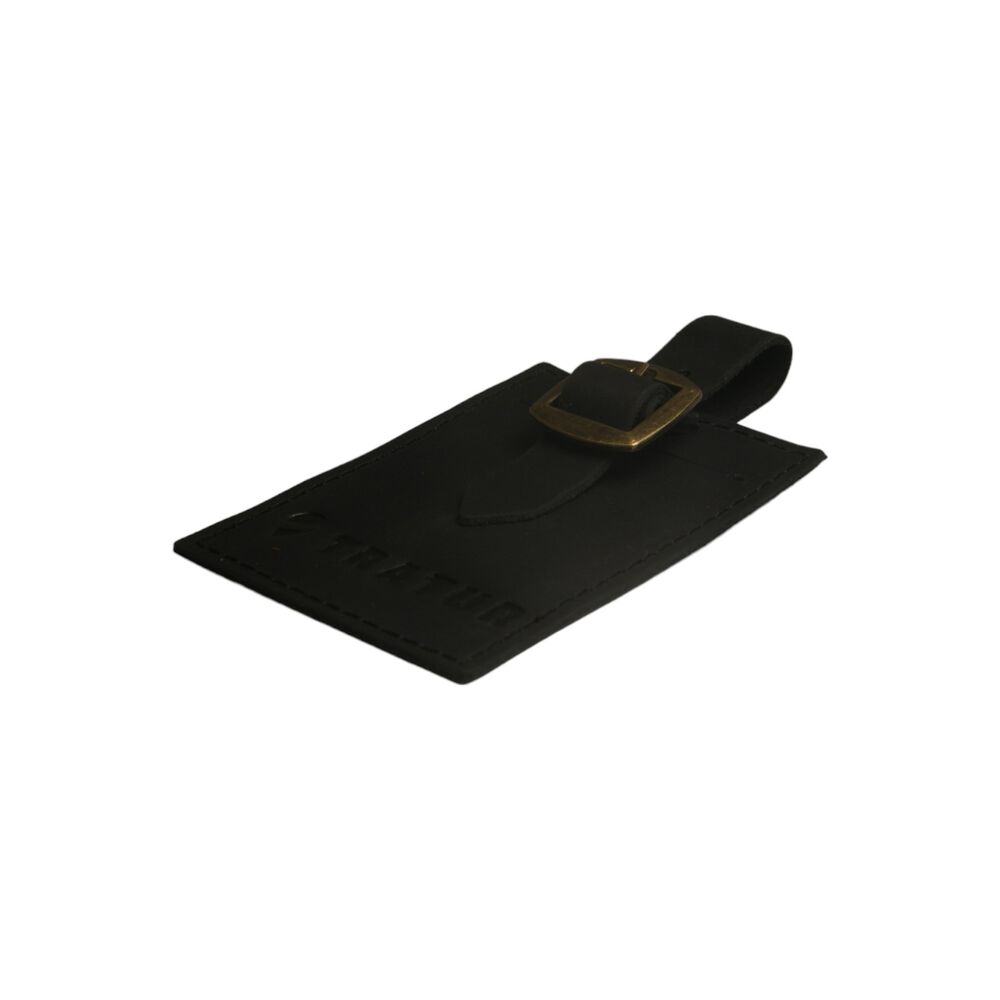 Identificador De Maleta Cuero Negro image number 0.0