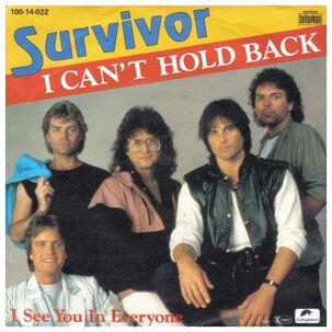 Survivor - I Cant Hold Back | 7" Single Usado
