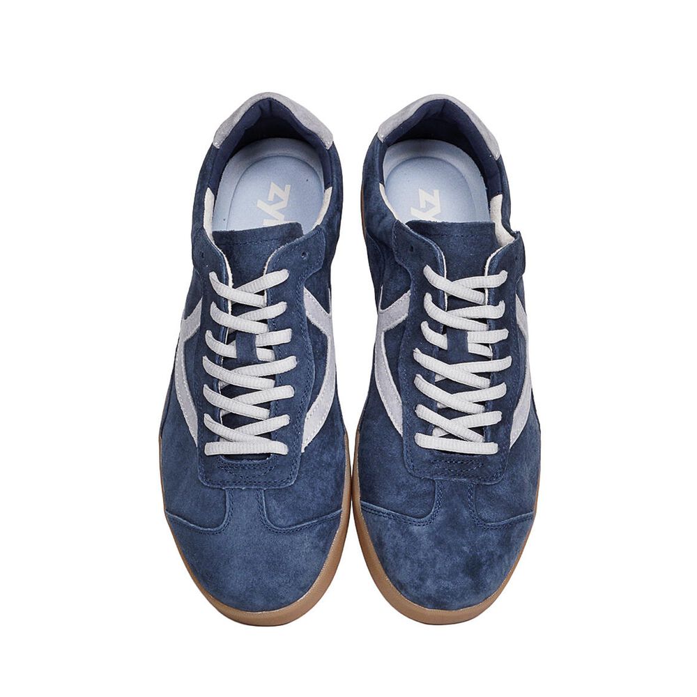 Zapatilla Cuero Urbana Albert Azul image number 2.0