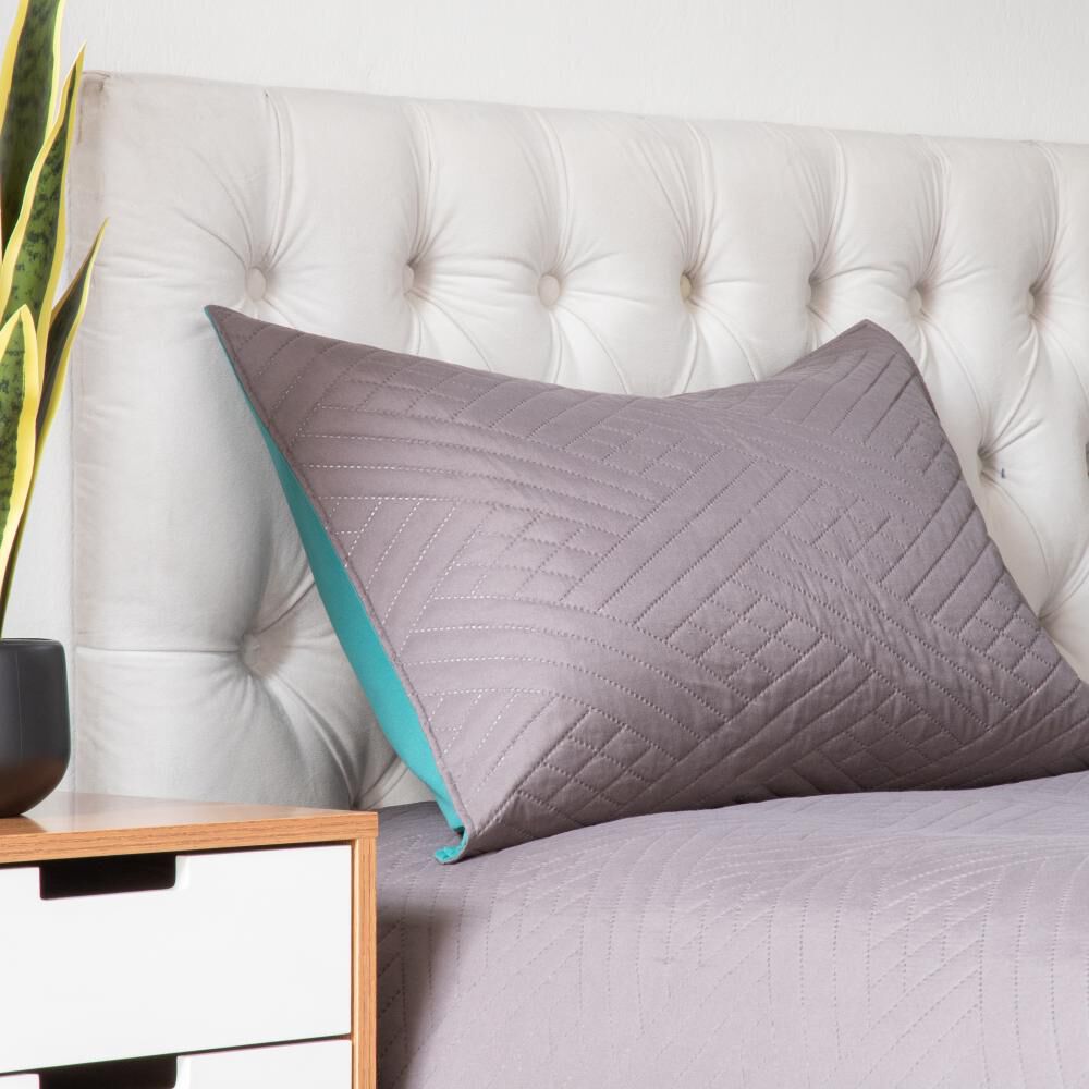 Cubrecama Azhome Bicolor / 1.5 Plazas image number 1.0