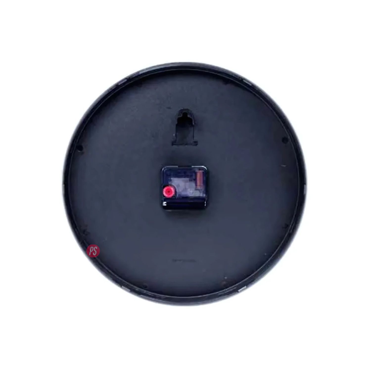 Reloj De Pared Blanco 25cm N&uacute;meros Negros Moderno - Ps image number 1.0