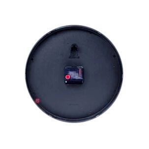 Reloj De Pared Blanco 25cm N&uacute;meros Negros Moderno - Ps