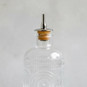 Dispensador Endulzante Vidrio - Plateado 06