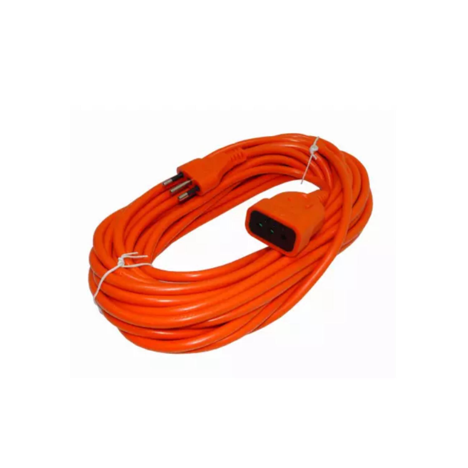 Alargador Extension De Corriente 15mts 10a Naranja image number 1.0