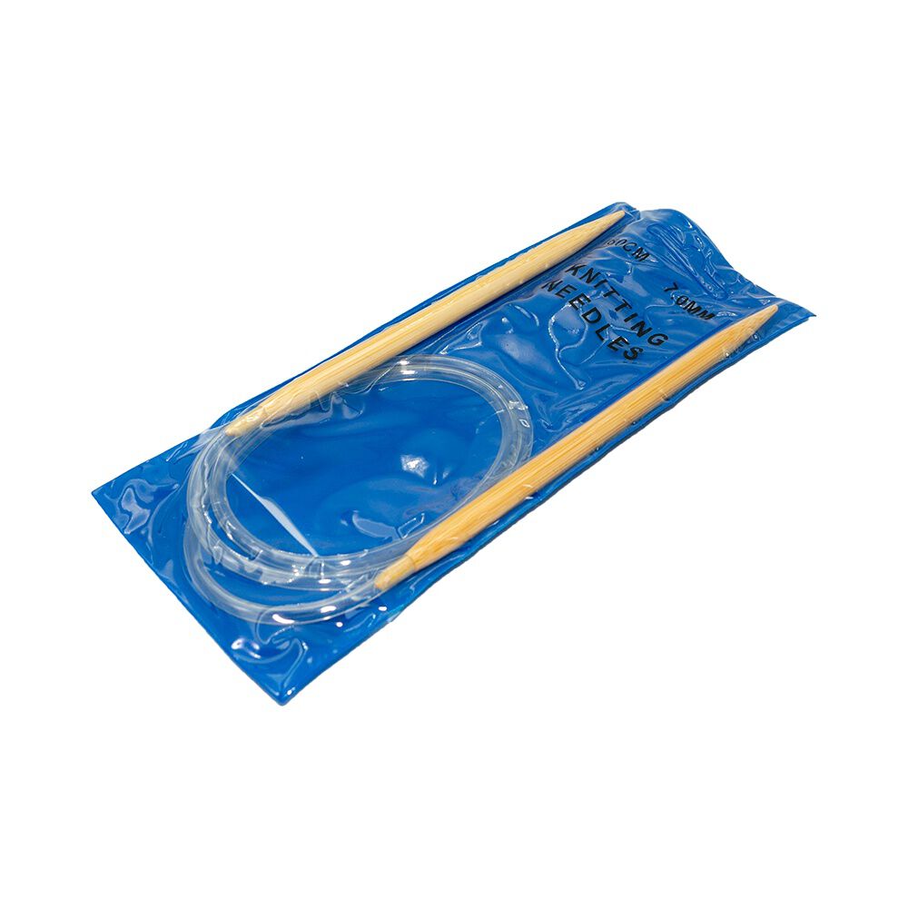 Palillo Circular De Bamb&uacute; 7.0mm Circular Knitting Needles image number 0.0