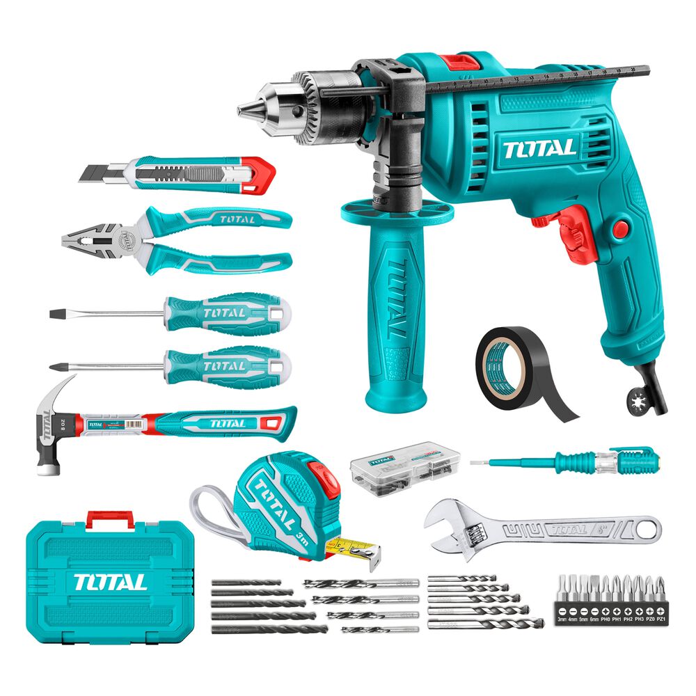 Kit Herramientas Con Taladro 115 Piezas Total image number 0.0