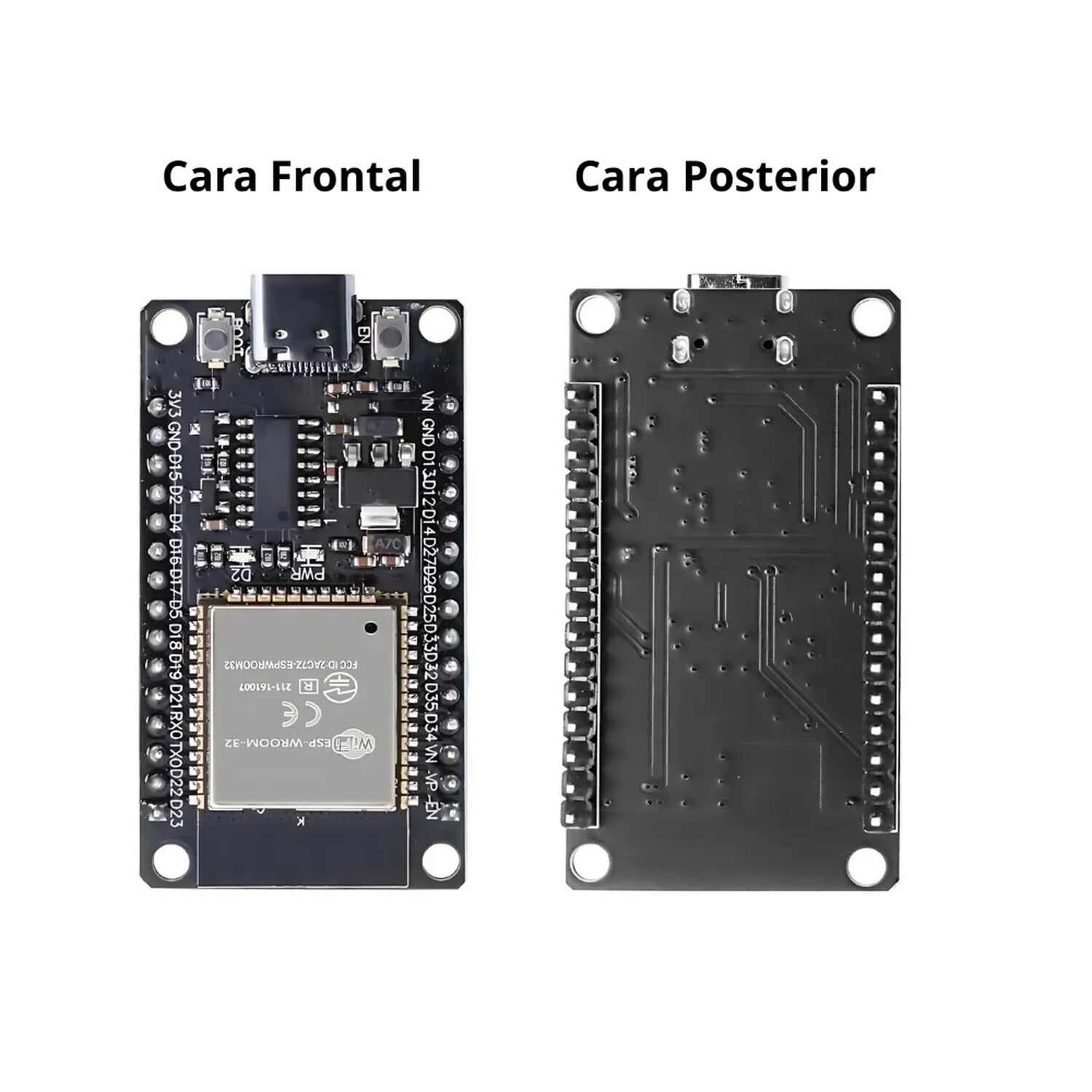 Placa Esp32 De 30 Pines Tipo C Con Wifi Y Bluetooth image number 2.0