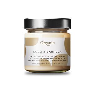 Vela Vegetal En Frasco Os Coco & Vainilla Organic Spa