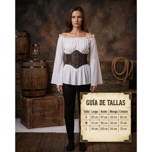Disfraz Cosplay Camisa Medieval Medievo