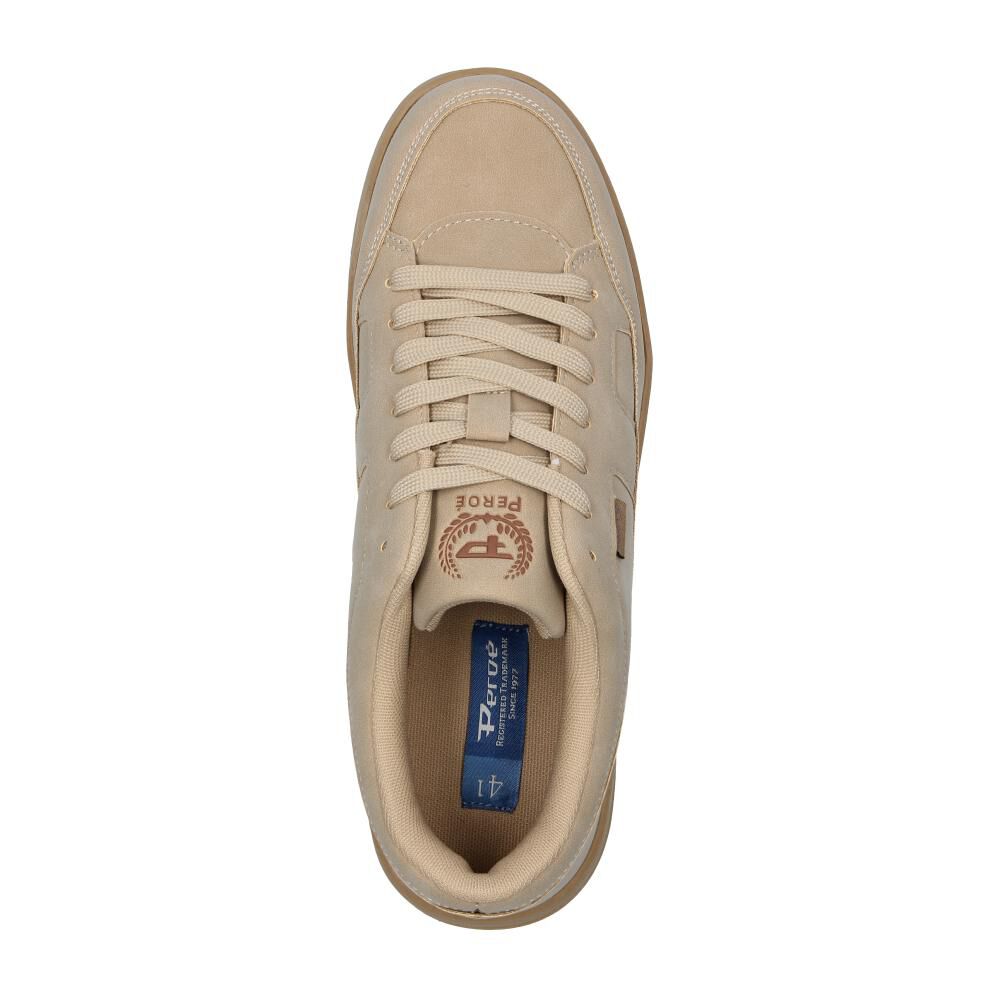 Zapatilla Urbana Hombre Peroe Camel image number 4.0
