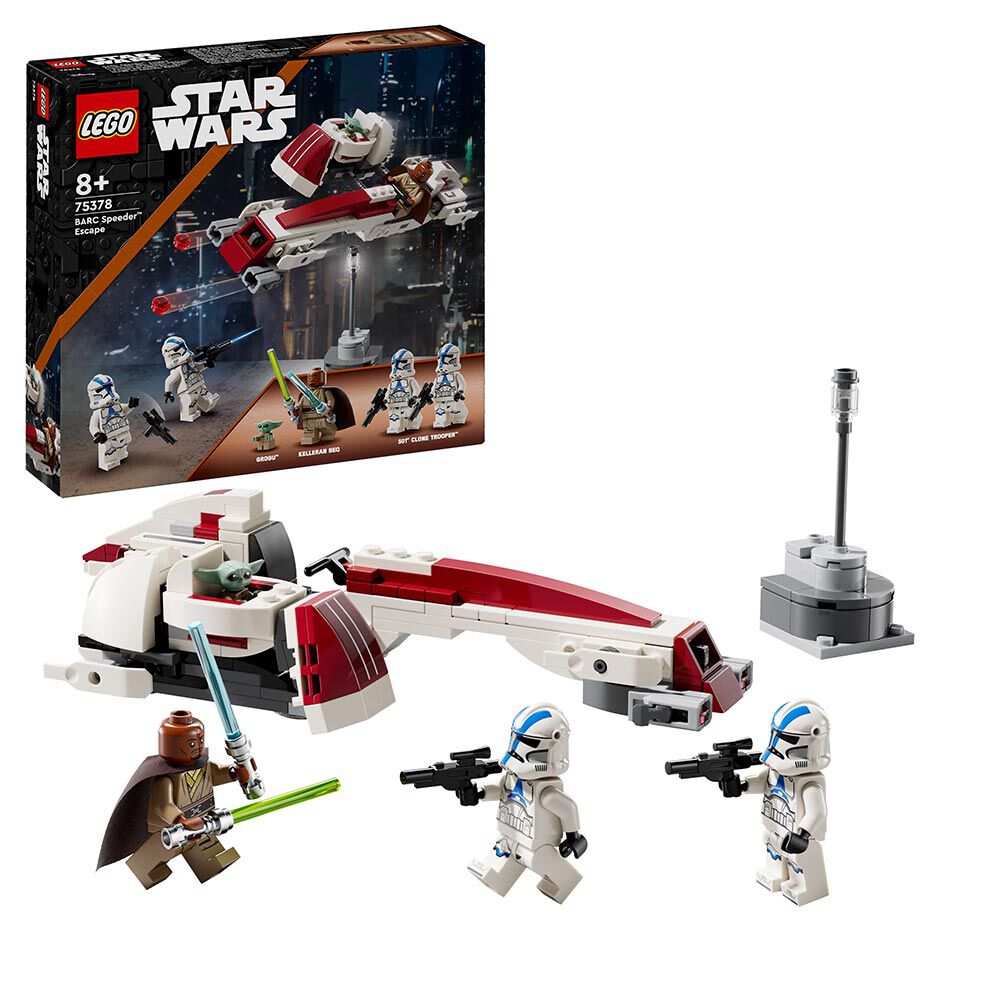 Lego Star Wars - Huida En Speeder Barc - 75378 image number 0.0