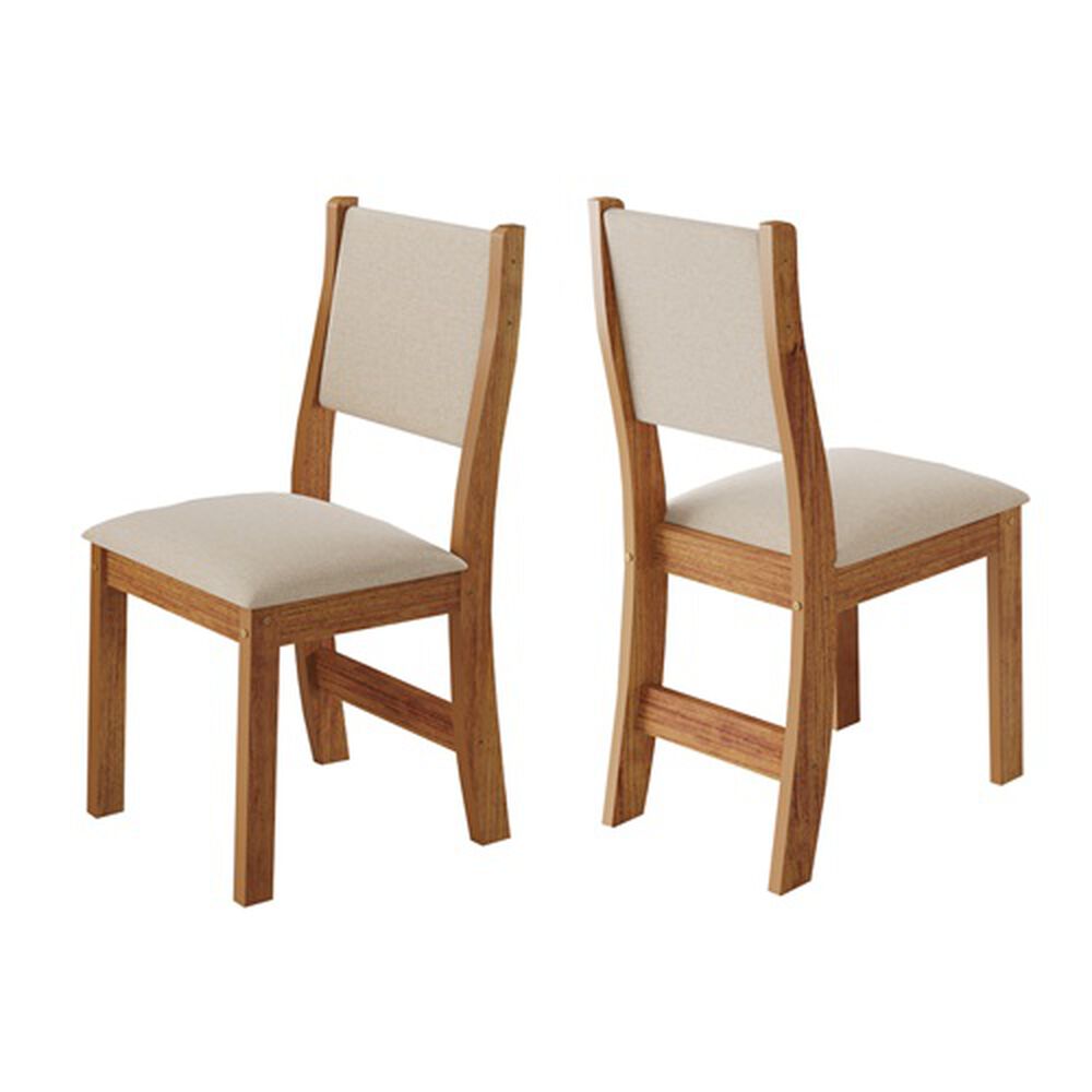 Juego De Comedor 4 Sillas H&eacute;ritage Beige image number 4.0