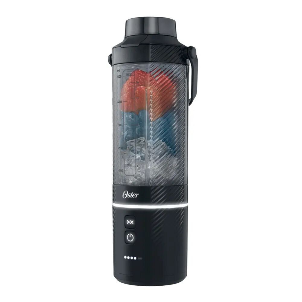 Licuadora Portatil Recargable Usb-c Oster Gomax 590 Ml Negro image number 2.0
