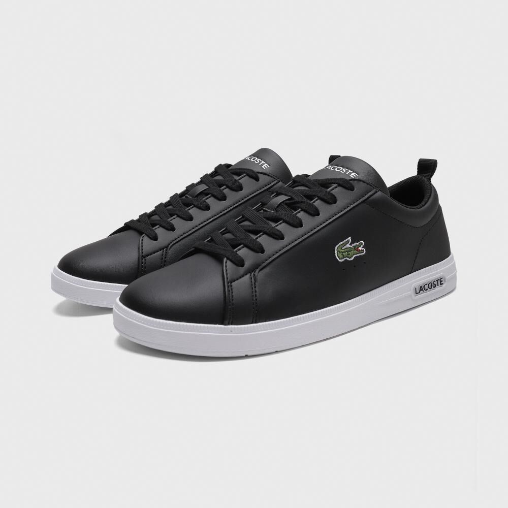 Zapatilla Urbana Hombre Lacoste Court Base Negro image number 0.0
