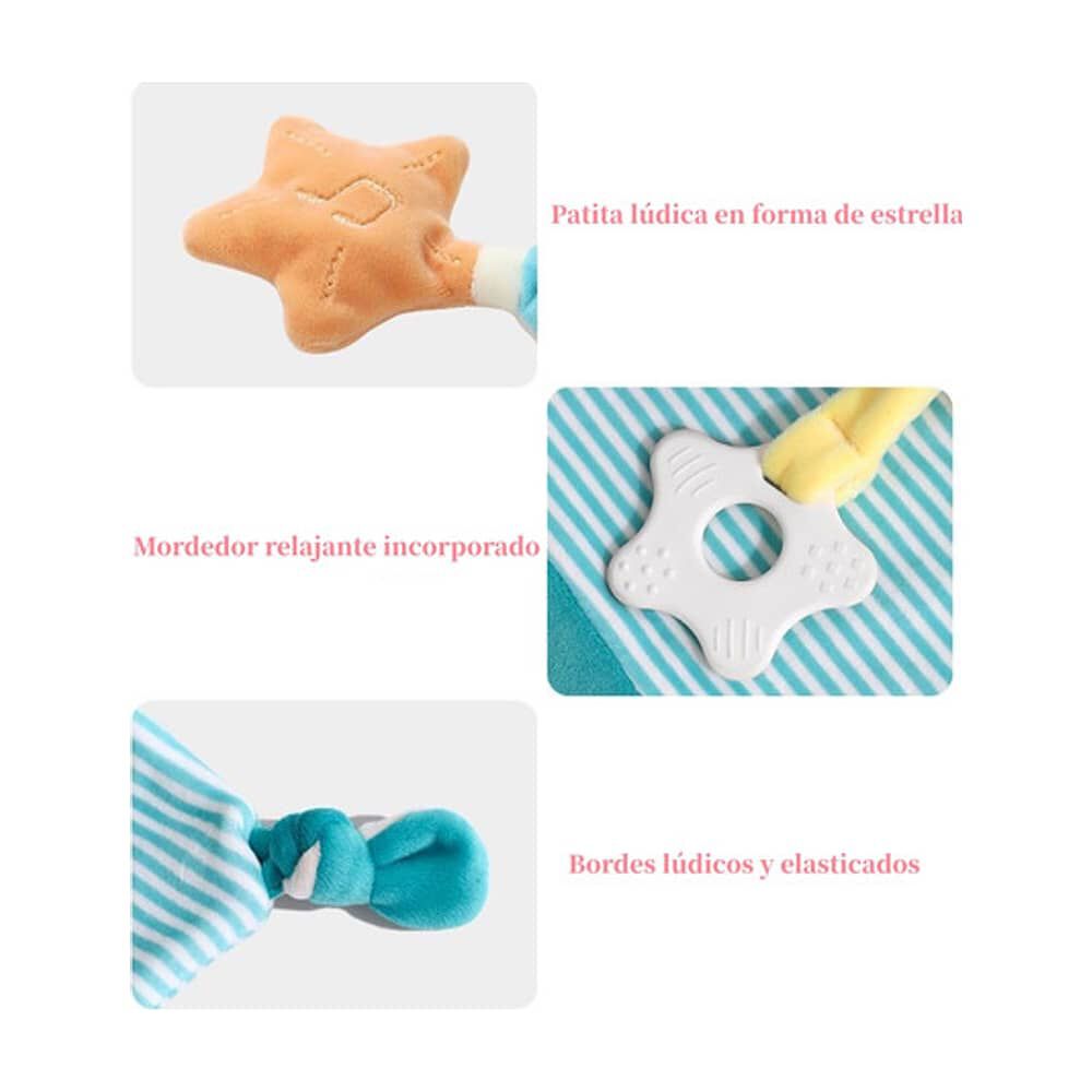 Peluche De Apego Sensorial Algod&oacute;n Elefante Lubabycas image number 15.0