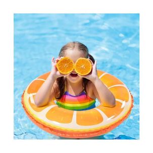Flotador Para Piscina Y Playa Naranja