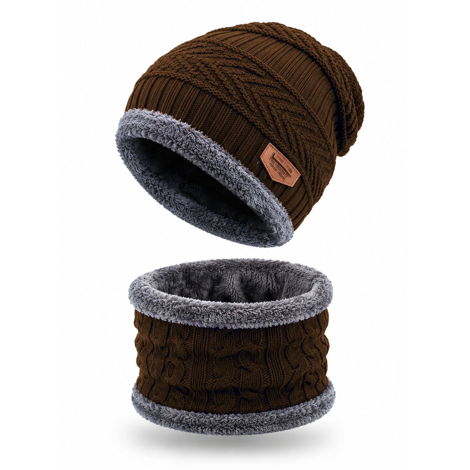 Pack Gorro Y Cuello Polar + Guatero Invierno Unisex image number 19.0