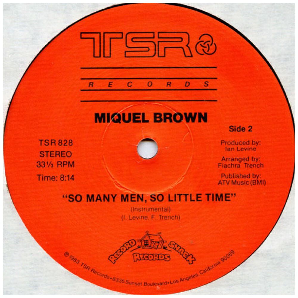 Miquel Brown - So Many Men-so Little Time | 12" Maxi Single Vinilo Usado image number 6.0