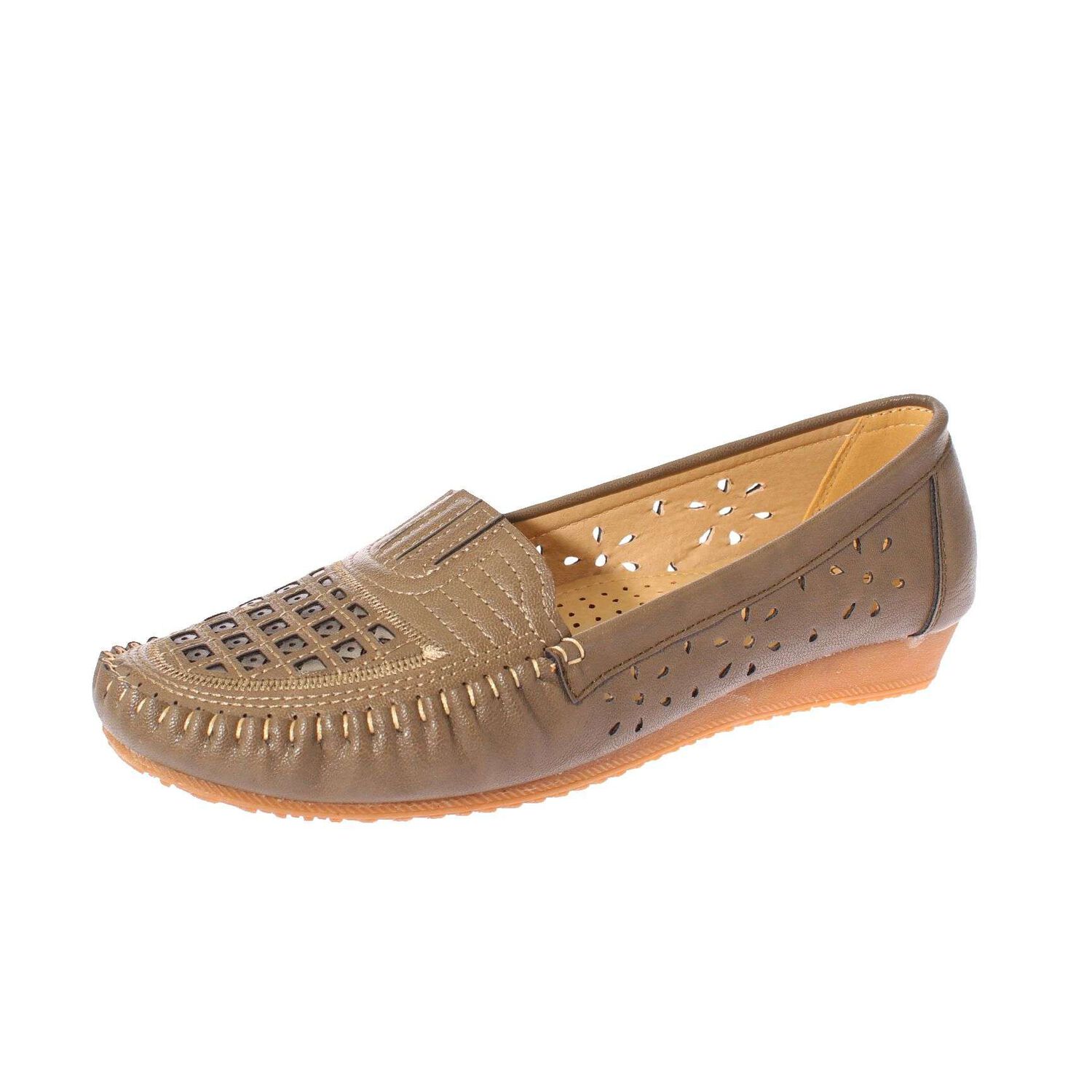Mocas&iacute;n Khaki Marche Art. 5eh143khaki image number 0.0