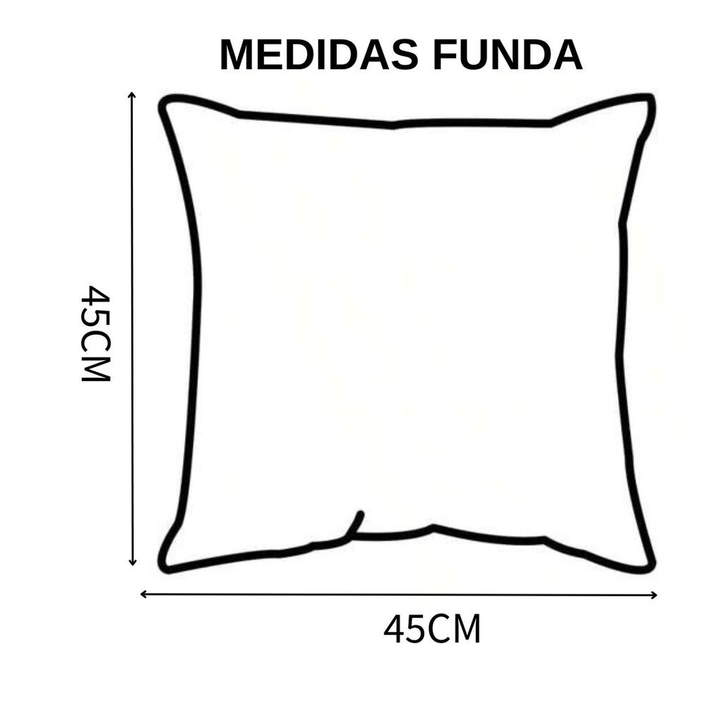  Piecera Bordada 210cm X 70cm + 2 Fundas 45cm X 45cm Para Cama De 2 Plazas O King - Pb4-8 image number 2.0