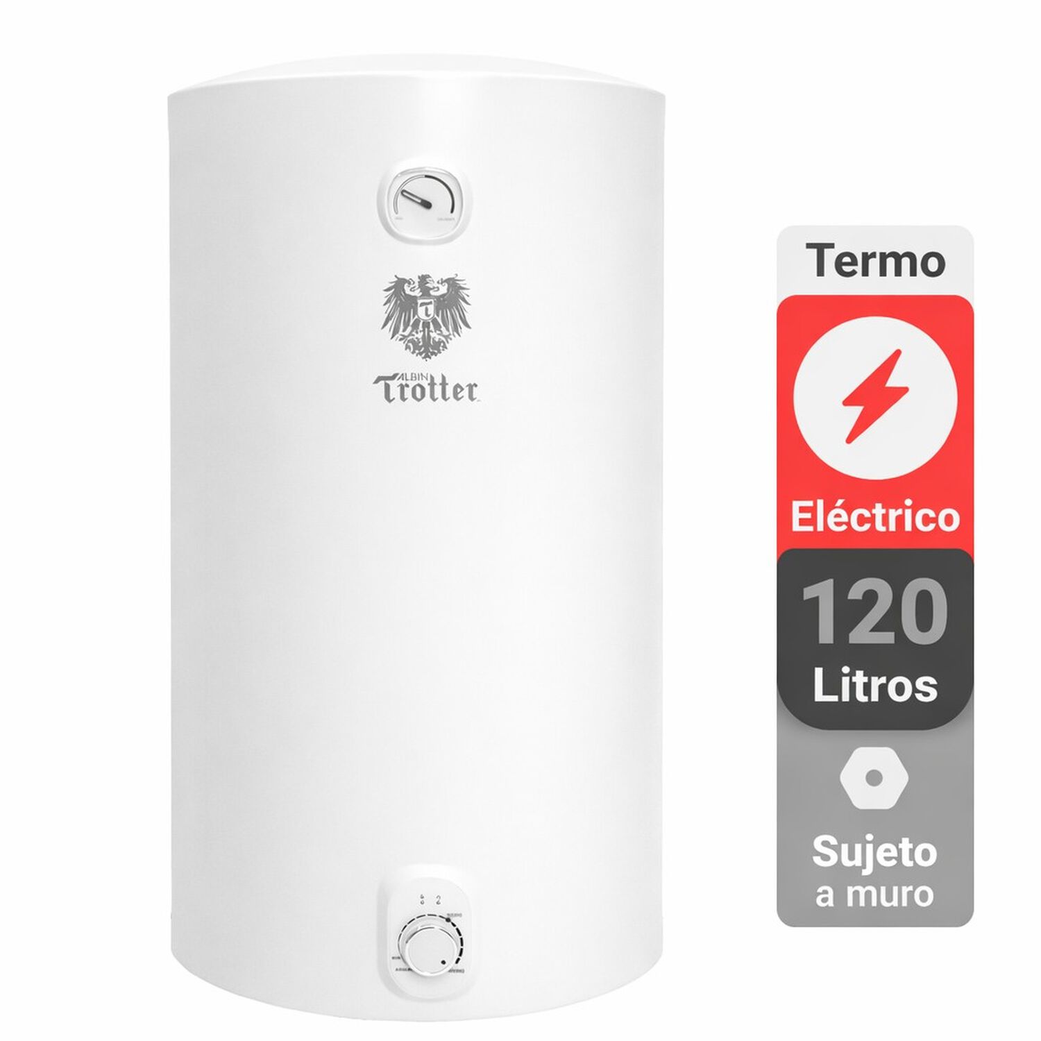 Termo El&eacute;ctrico Albin Trotter 120 Litros 1,5 Kw image number 14.0