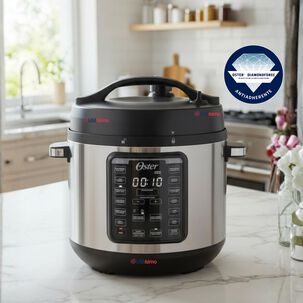 OSTER Oster Multiolla, Turbo, 7.5 L De Capacidad, Con 14 Funciones Recubrimiento Oster Diamondforce, Ckstpcect75df
