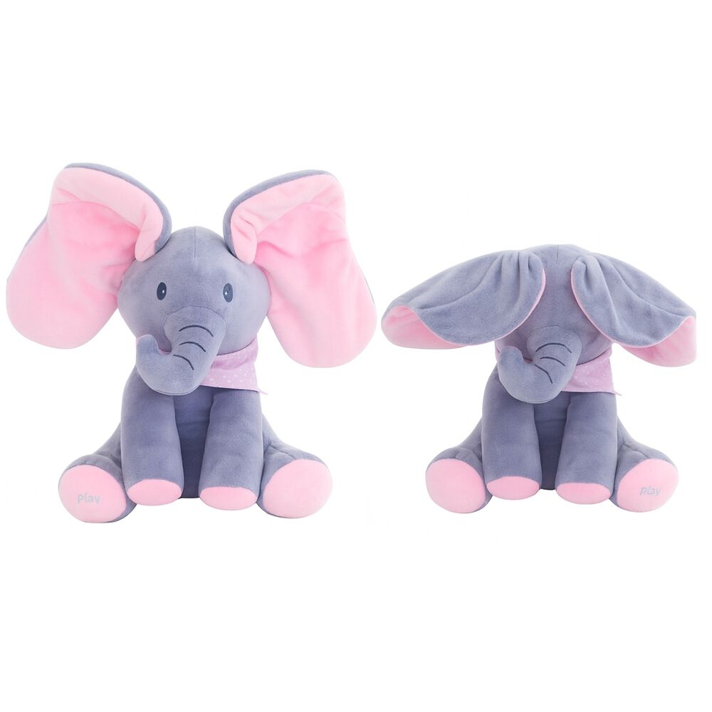 Peluche Interactivo Animado Musica + Juego Elefante Bebe image number 16.0